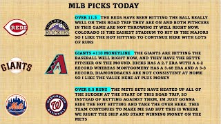 MLB and WNBA Picks June 5th Best Bets Today