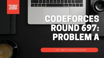 Codeforces Round 697 : problem A
