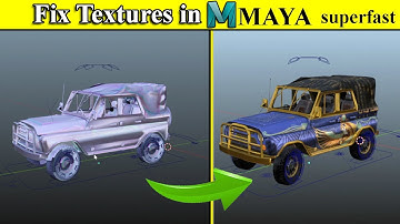 Fix Missing Textures in Maya || super quick Method