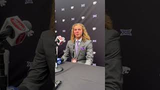 Here’s what I asked Kansas St QB Avery Johnson at Big 12 media day
