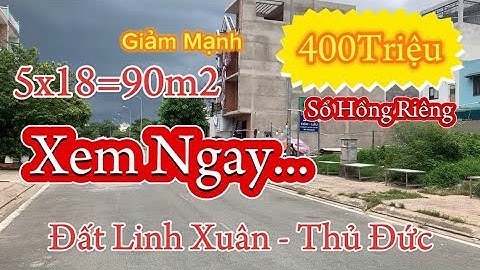 Giảm 400Triệu|Bán Gấp... Lô Đất Siêu Đẹp Ngay Khu Tái Định Cư - Khu dân cư Êm Đềm Linh Xuân - TP. TĐ