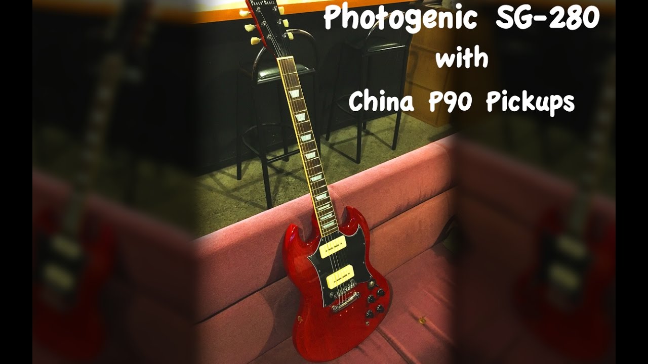 SG photogenic （PhotoGenic フォトジェニック SG エレキギター）