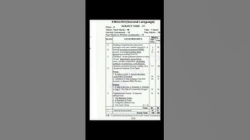 Thumbnail of SEBA  Class 10 english half yearly exam syllabus #seba #class10 #class10english #assam #assamboard
