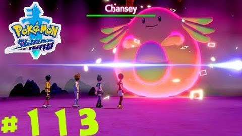 Pokemon Sword Shiny Dynamax Chansey Raid & Catch