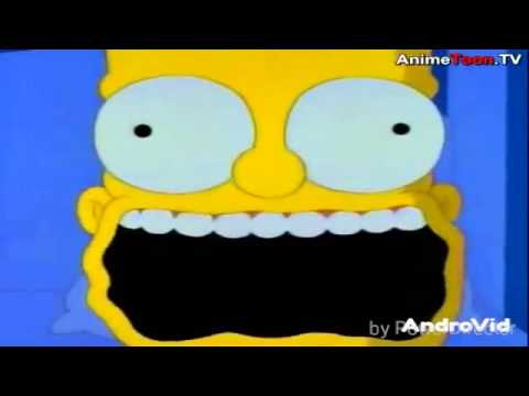 Homer and Bart nightmare screams