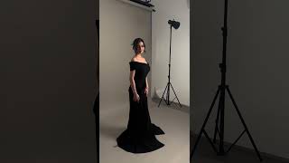 فخامة الأسود الملكي أرقى فستان كوتور بتصميم فريد من VOLCUS  #أقمشة_فاخرة #تصاميم_حصرية #فساتين_فخمة