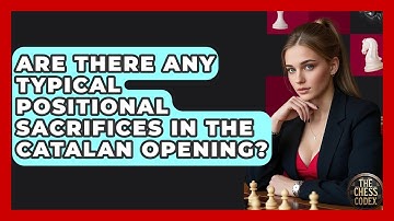 Are There Any Typical Positional Sacrifices In The Catalan Opening? - The Chess Codex