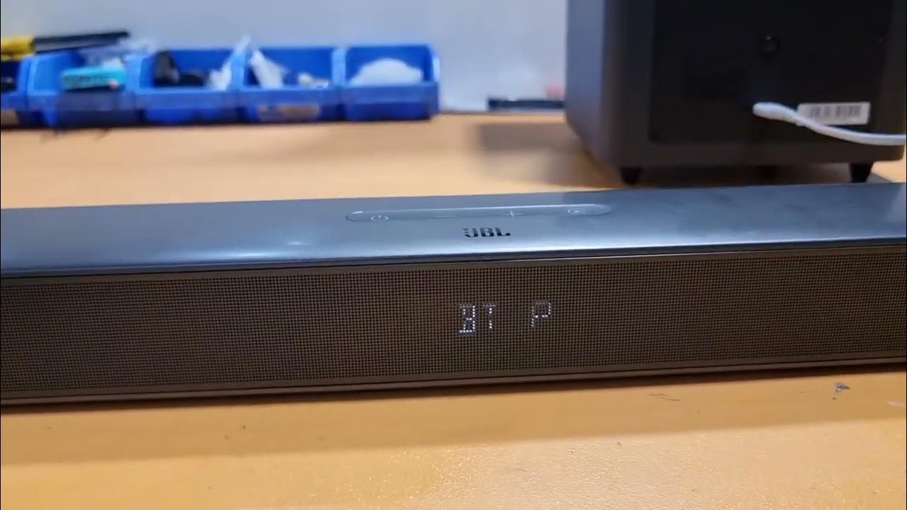 HOW TO RESET JBL BAR 2.1 YouTube