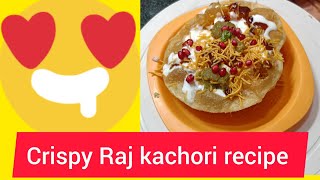 crispy Raj kachori recipe #food #foodrecipe #viral #bollywood #election #song #rajasthanifood