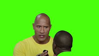 The Rock ''Are You In Or You Out''  Green Screen