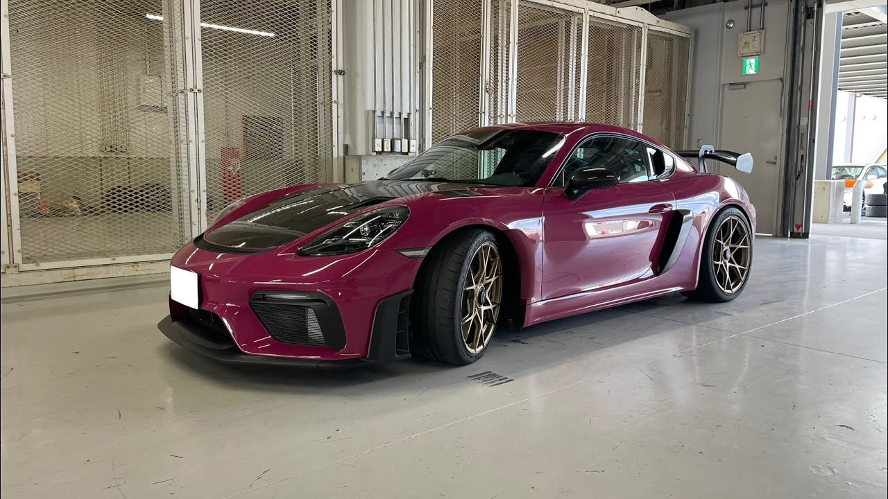 2025/2/14 suzuka 981GT4 vs 718GT4RS