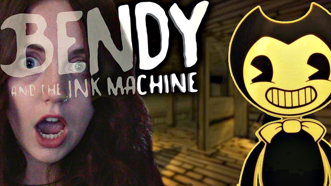 Wimpy Girl Plays Bendy and the Ink Machine |DISNEY HORROR?! #1 - YouTube