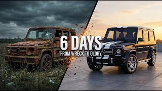 G‑Wagon Resurrection: 6 Days to Perfection I Bought A Wrecked Mercedes G Wagon Rebuilt It In 6 Days