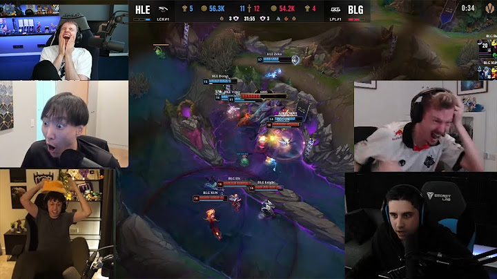 Streamers react to HLE vs BLG BEST TEAMFIGHT by far in lol worlds 2024