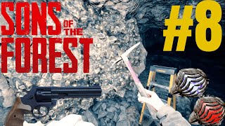 Sons of the Forest #8 PICKAXE, REVOLVER, AND MORE ARTIFACT PIECES!!!