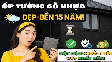 Review cải tạo mặt tiền nhà bằng tấm ốp gỗ nhựa – Giải pháp bền đẹp 15 năm, chống nắng mưa vượt trội