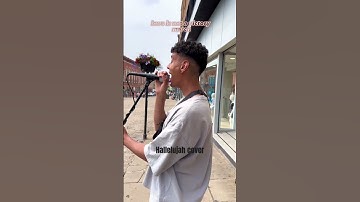 Thumbnail of Hallelujah cover 🎶 #shorts #singer #busking #hallelujah #cover