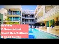 One of the BEST Hotel&amp;Suites South Beach MIAMI| Review Z Ocean Hotel and SoBe Suites South Beach