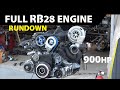 OLD RB28 + 9500RPM BUILD SPECS (BEFORE IT BROKE)