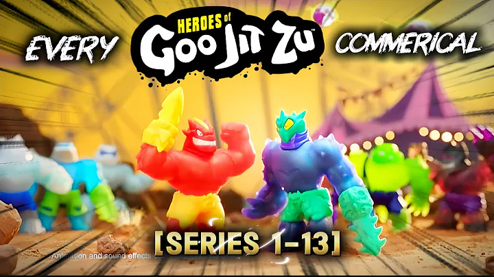 Every Heroes of Goo Jit Zu Commercial Compilation | [Series 1-13] Meteor Madness/Goo Slingers