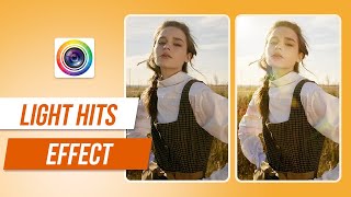 How to use Light Hits | PhotoDirector App Tutorial screenshot 2