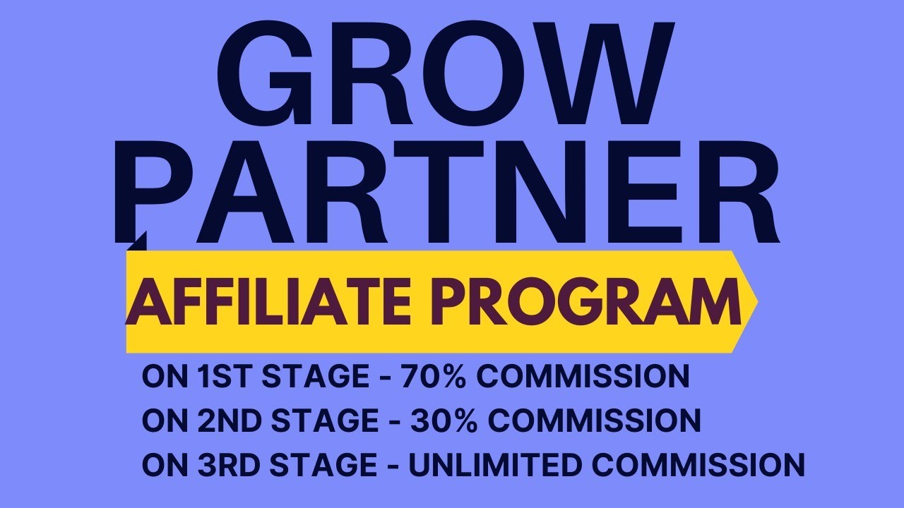 Grow Partner Affiliate Program Review In Hindi Grow-Partner