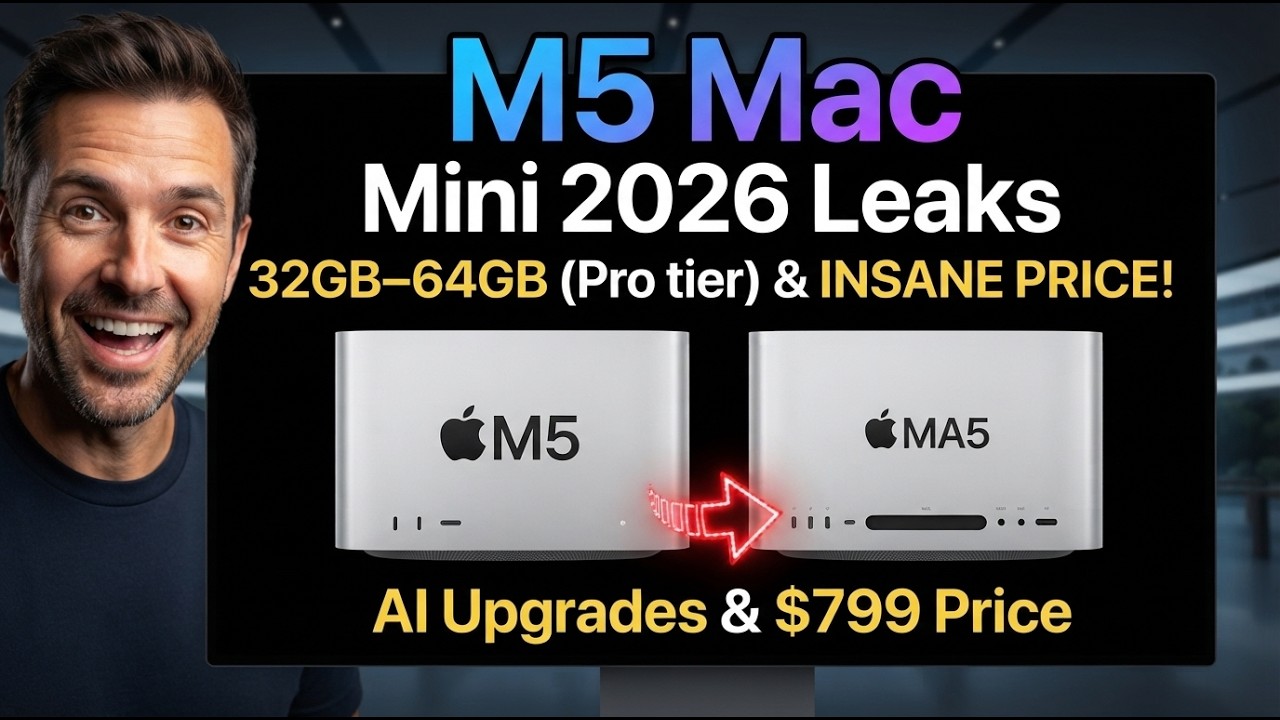Apple M5 Mac Mini Leaks: The Awkward $799 Truth! - YouTube
