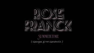 Rose Franck  SUMMERTIME