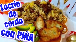 LOCRIO /ARROZ CON PIÑA Y CERDO