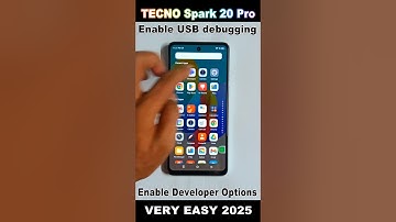How to Enable /Developer Options in TECNO Spark 20 Pro – Open Advanced Settings 2025 #smartphone