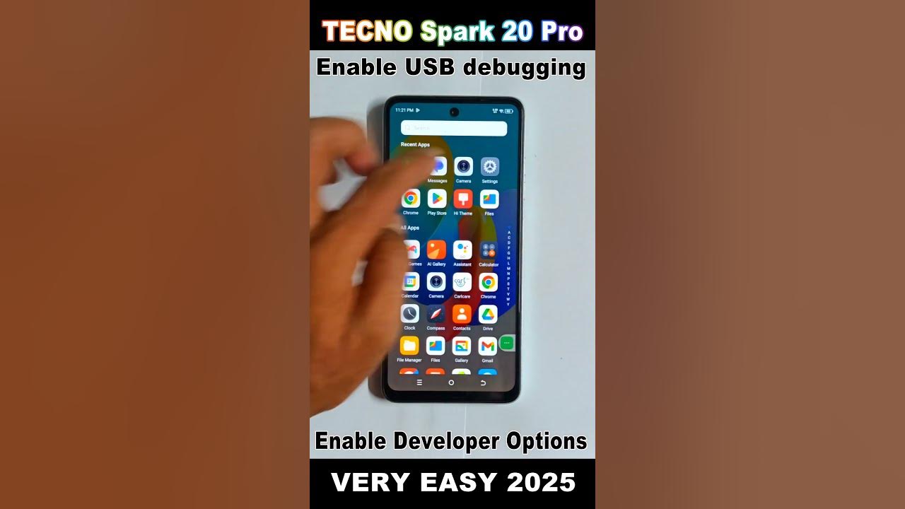 How to Enable /Developer Options in TECNO Spark 20 Pro – Open Advanced Settings 2025 #smartphone