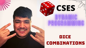 DiceCombinations | CSES Problem Set | Dynamic Programming