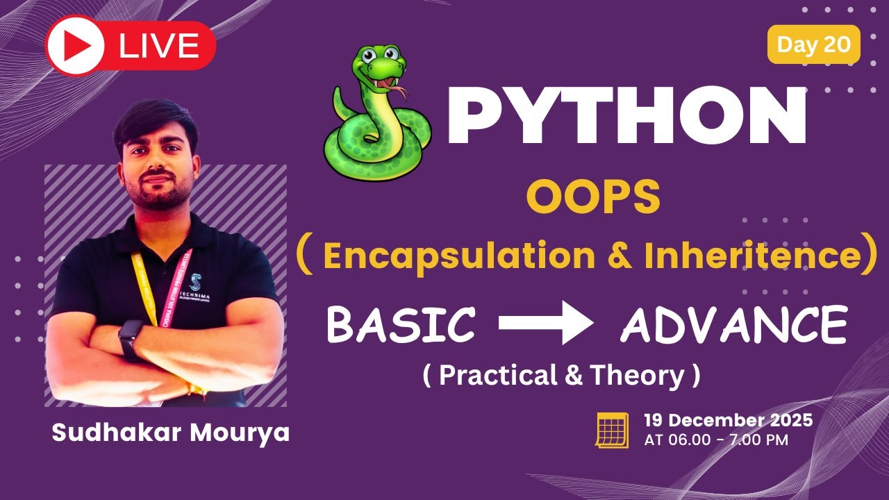 Master OOP Fast: Encapsulation and Inheritance Explained - YouTube