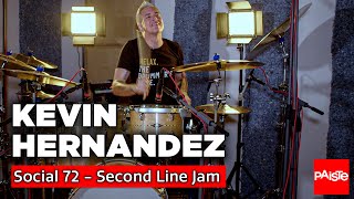 PAISTE CYMBALS - Kevin Hernandez (Social 72 - Second Line Jam)