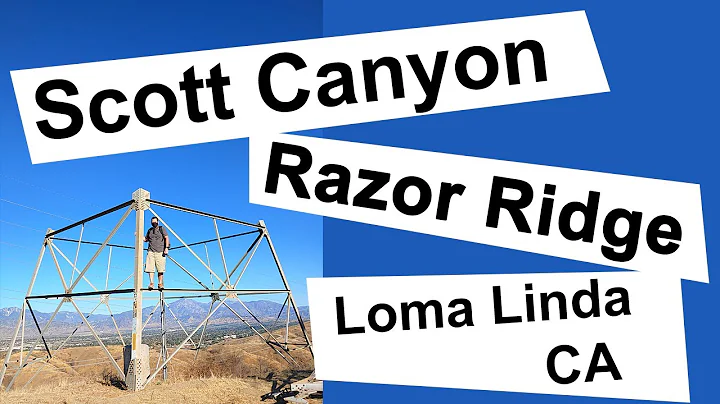 Scott Canyon & Razor Ridge Trails.  Hiking in Loma...