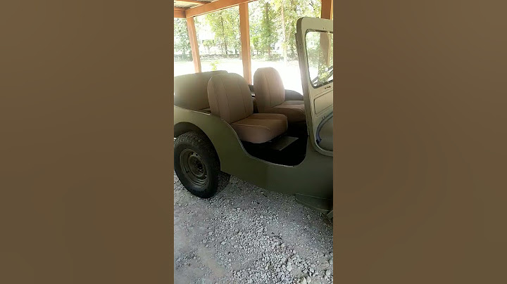 1949 Jeep Willys: Present for 83 Yr Old Grandpa. #Shorts #Jeep #Suprise