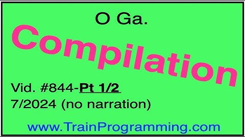 🚂844-1/2🚂 O Ga. COMPILATION - MTH DCC Automatic Train Control-SHORT Version, No-Narration (2024)