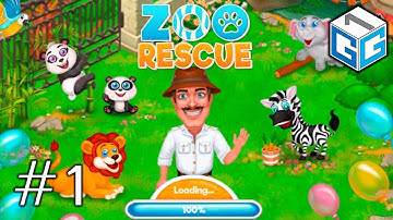Zoo Rescue Story Walkthrough - Day 1 (ios & Android)