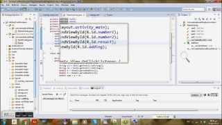 First Project With Android (Adding Two Numbers) Part6