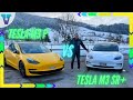 Tesla Model 3 im Schnee / Wintertest - Allrad vs. Heckantrieb [Deutsch 4K] | Vision E Drive #143