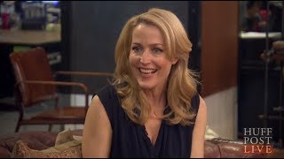 Gillian Anderson Opens Up On Relationship With David Duchovny