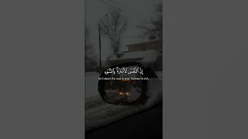 وما ابرئ نفسي إن النفس لأمارة بالسوء قرآن محمد هشام 