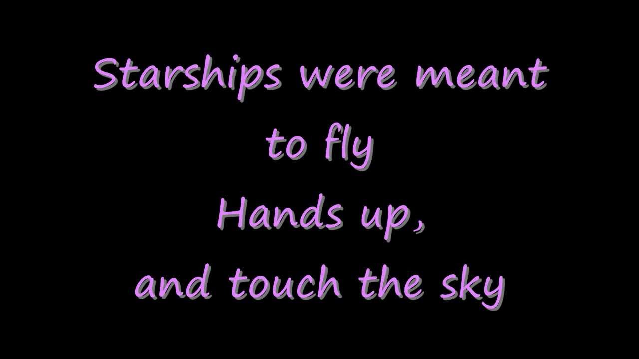 Starships by Nicki Minaj(radio edit) -Lyrics Starships by Nicki Minaj(radio edit) -Lyrics