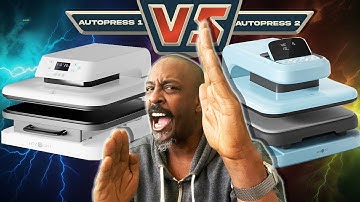 HTVRont Auto Press 1 VS. Auto press 2...FULL COMPARISON