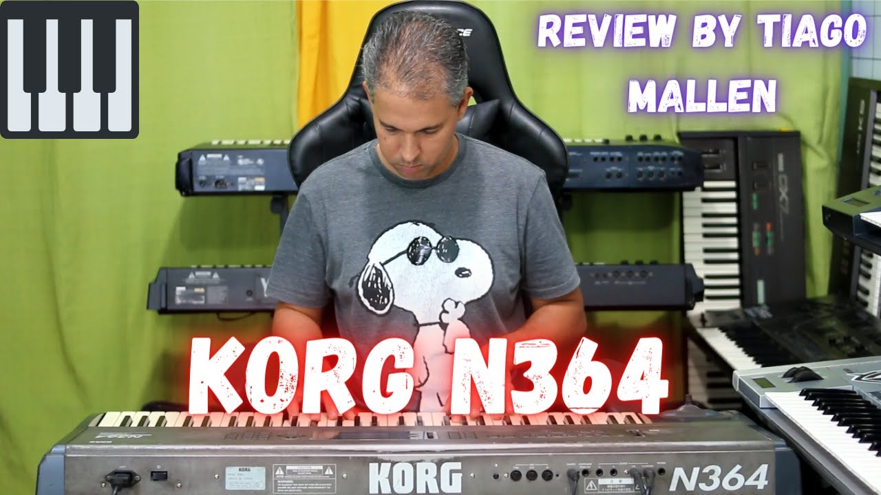 KORG N364 - 1996 - (FACTORY SOUNDS) REVIEW BY TIAGO MALLEN (PARTE