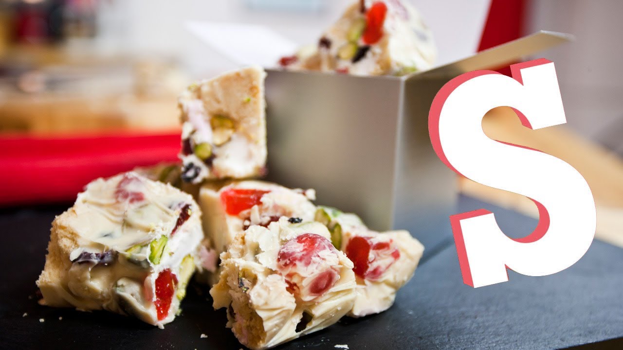 Valentines White Chocolate Rocky Road Recipe | Sorted Food