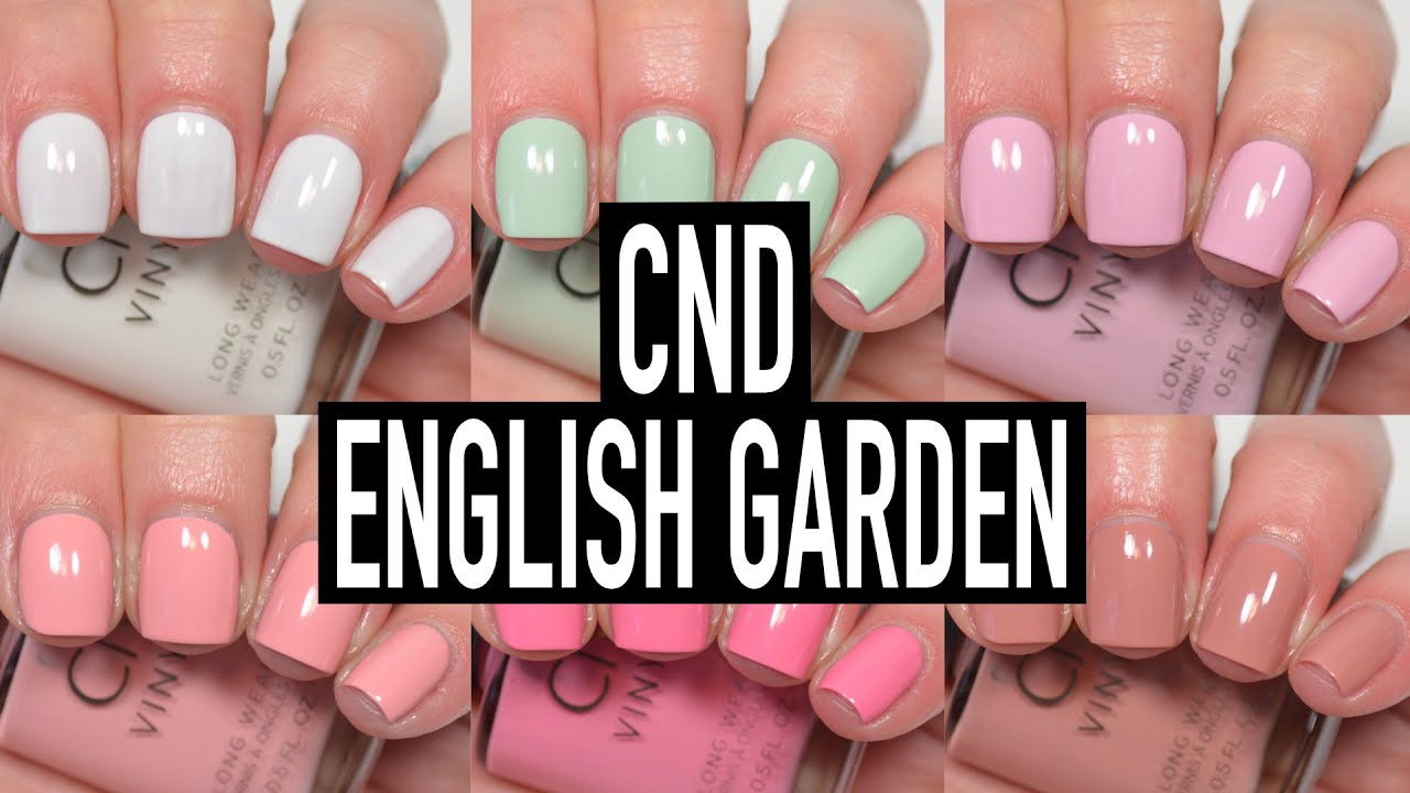 CND - English Garden | Swatch & Review