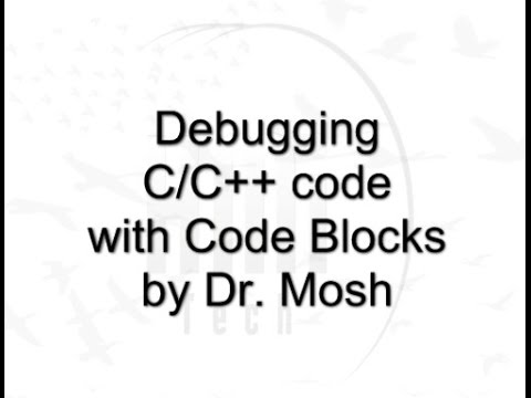 Debugging C/C++ code with Codeblocks - YouTube