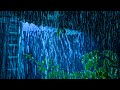 Heavy Rain Sounds for Sleeping - Fall Asleep with Rain and Thunder Sound at Night | Goodbye Insomnia