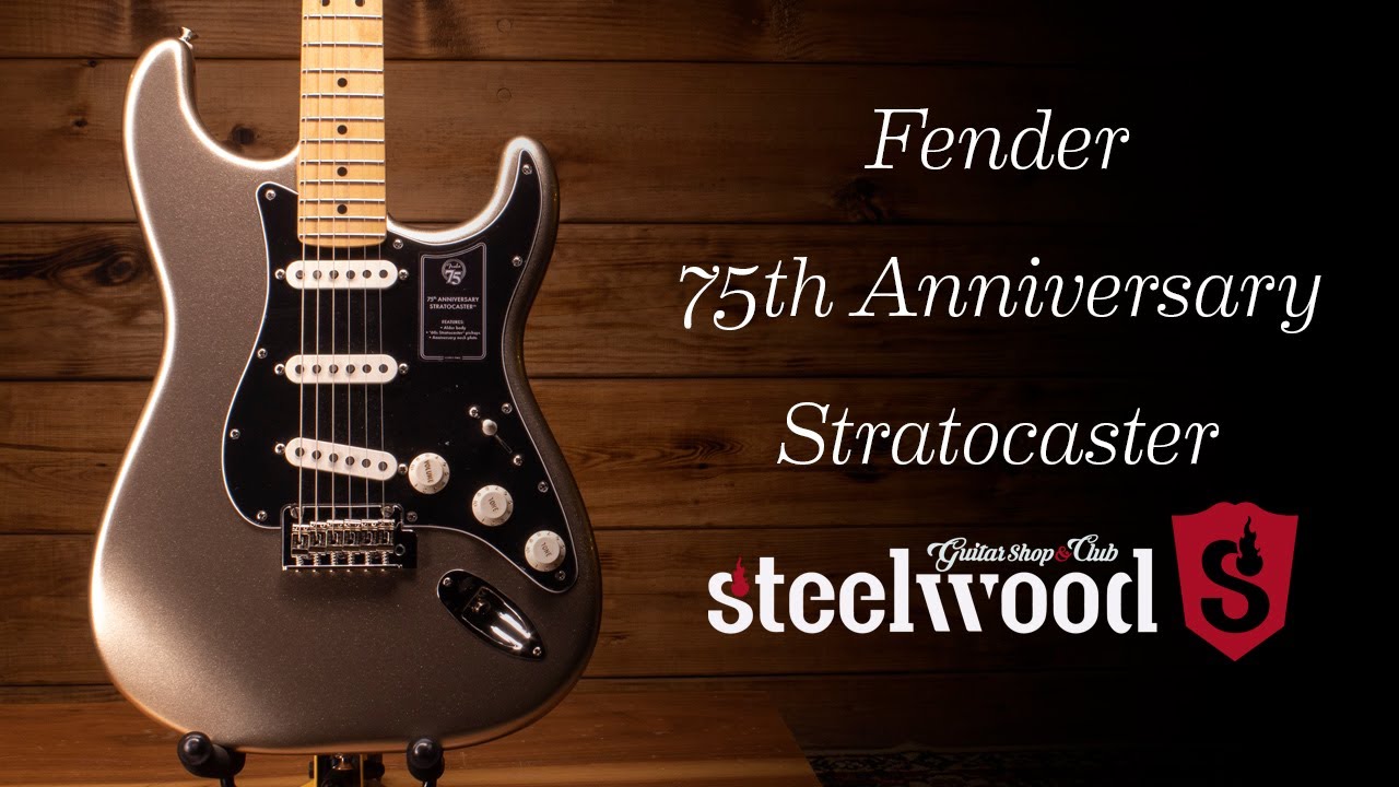 Fender Turns 75! | Fender 75th Anniversary Stratocaster - YouTube